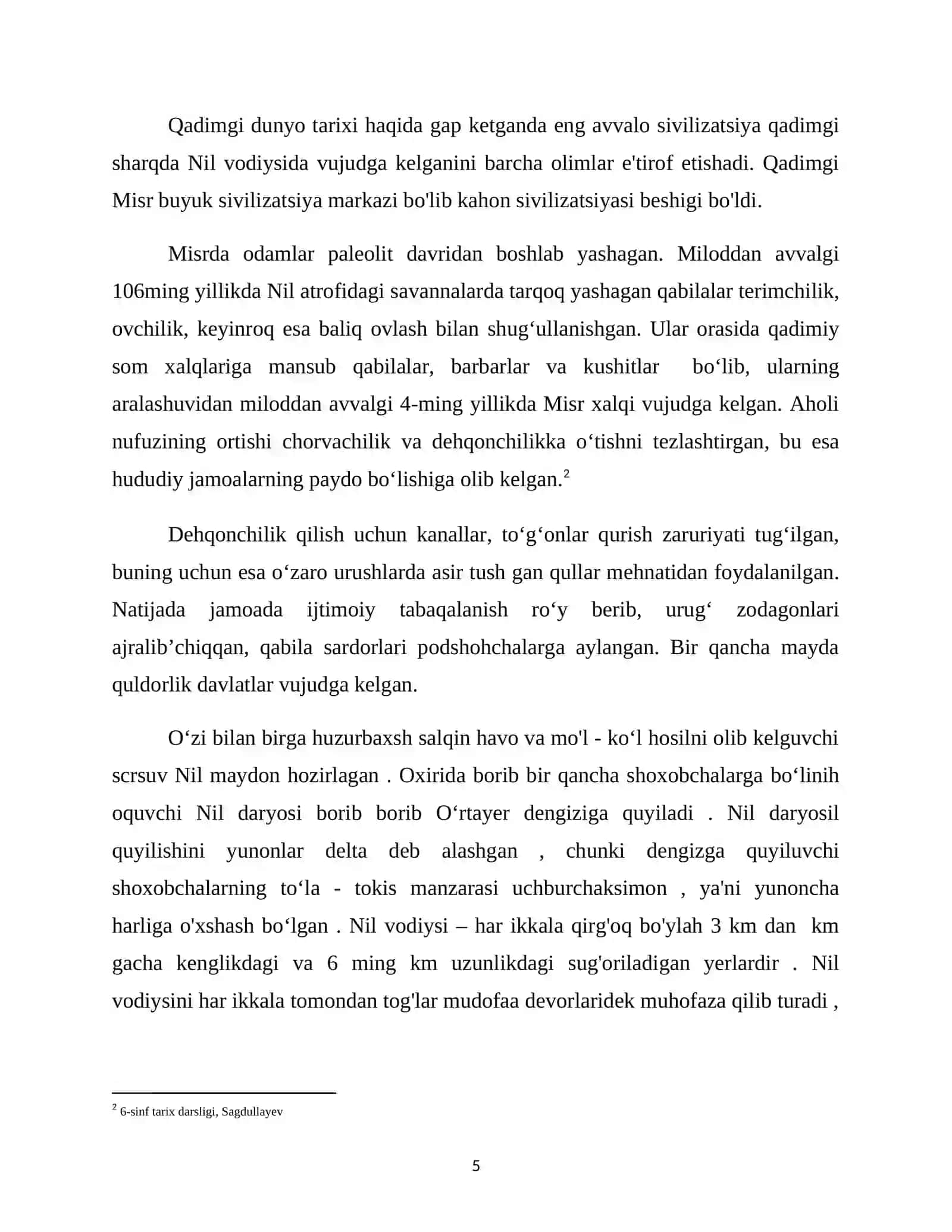 Qadimgi Misr va misrliklar, dehqonlar va urf-odatlari 4