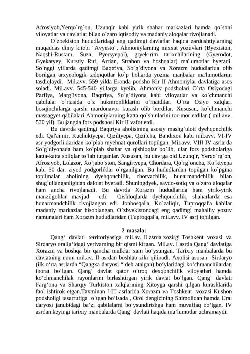 O‘zbek davlatchiligining shakllanishi va taraqqiyot bosqichlari 4
