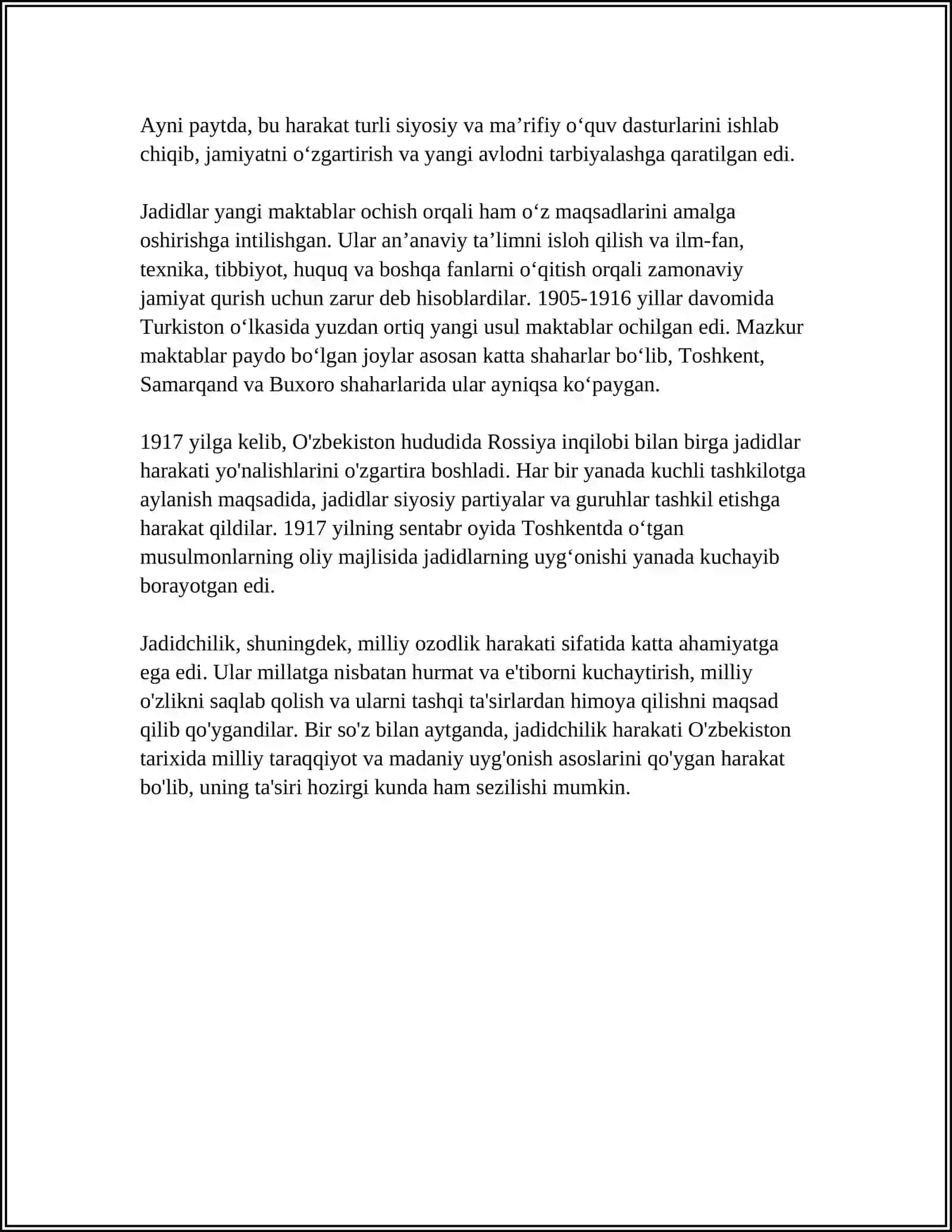 JADID IZDOSHLARI 4