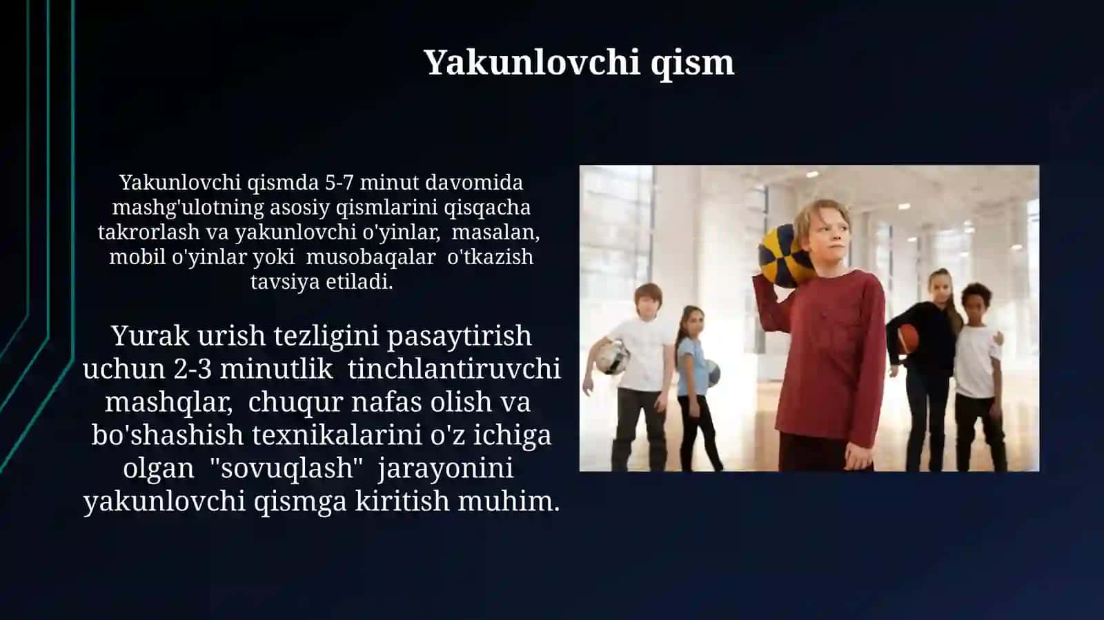 Jismoniy tarbiya darsining tuzilishi 4