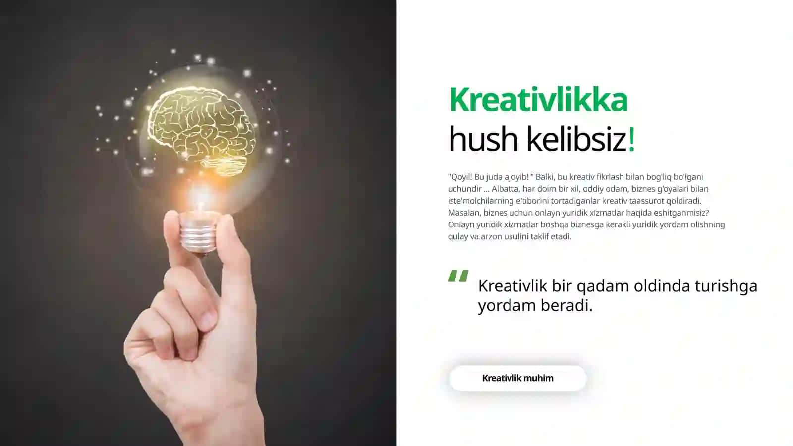Kreativlikka hush kelibsiz 4