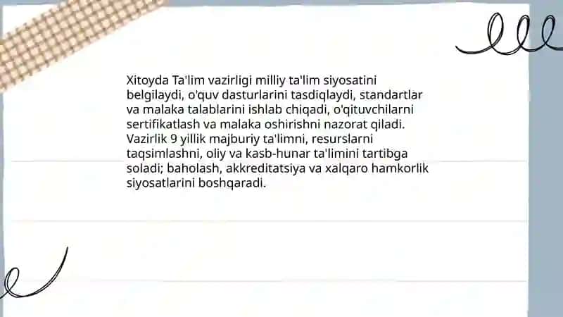 Xitoy ta lim tizimi 4