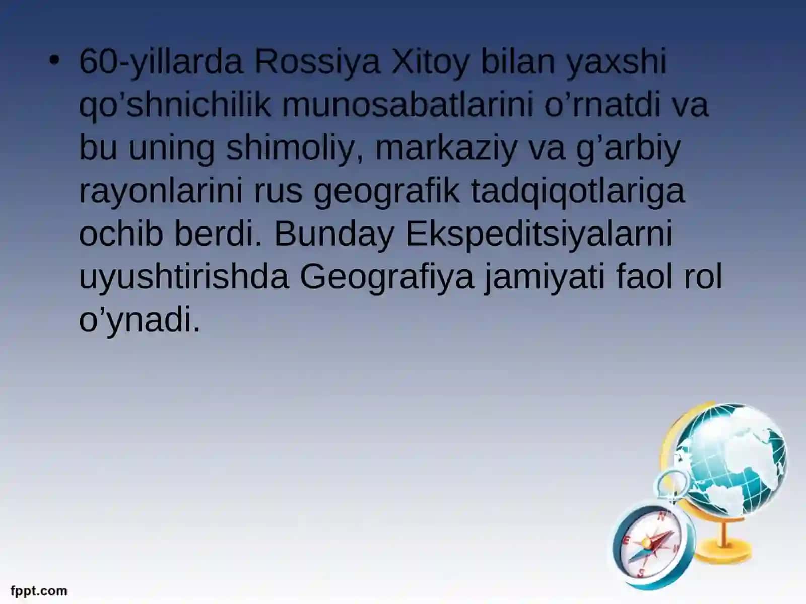 GEOGRAFIYA YO'NALISHI 4