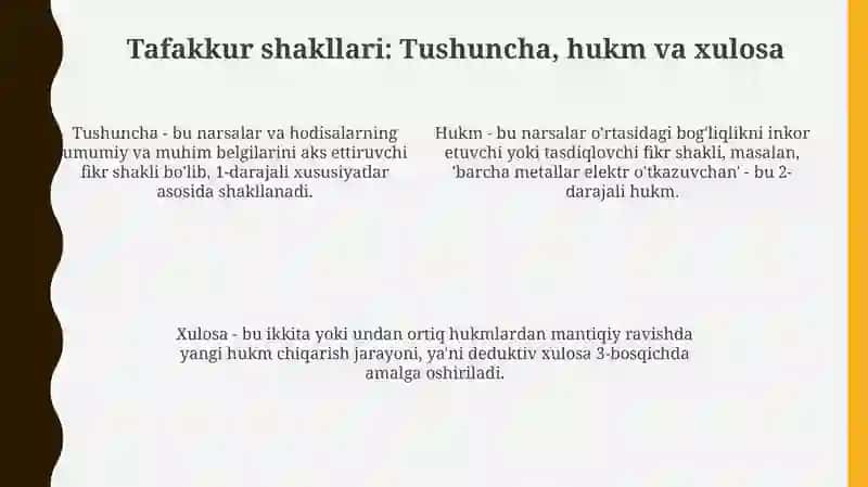 Tafakkur operatsiyalari 4
