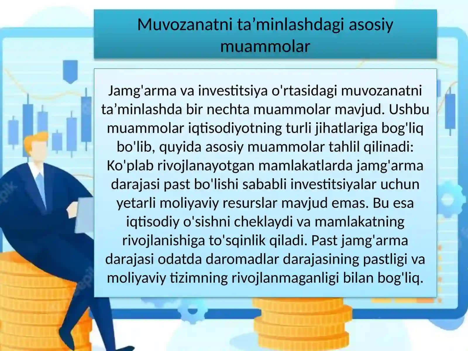 Jamg'arma va Investitsiyalar 4