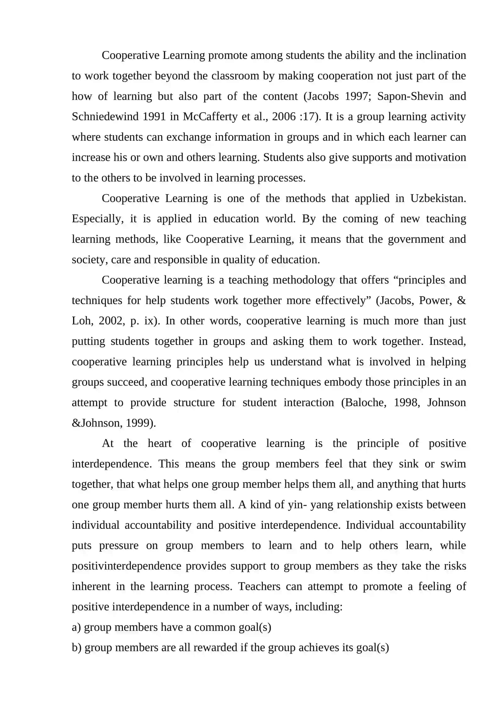COOPERATIVE LEARNING AT THE WRITING LESSONS 4