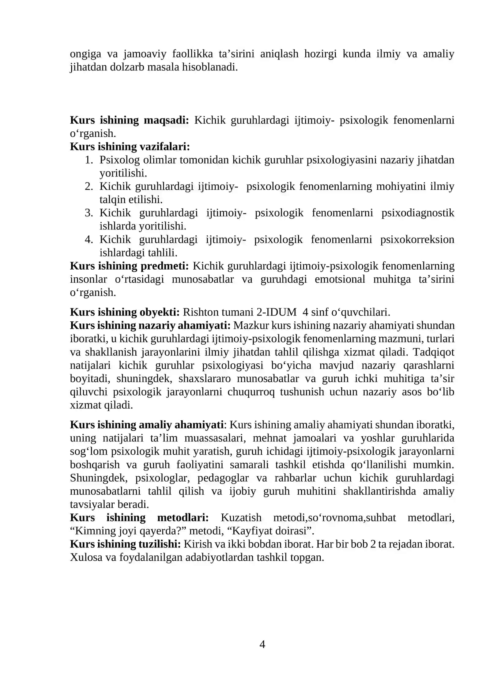Kichik guruhlardagi ijtimoiy- psixologik fenomenlar 4