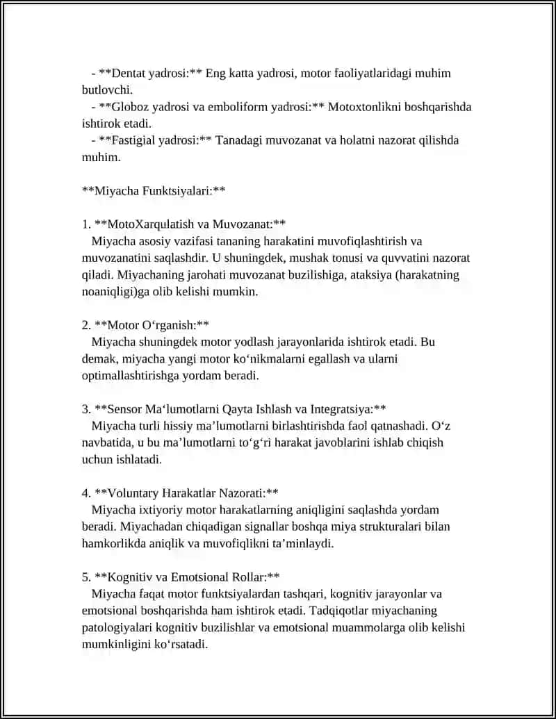 MIYACHA ÓZAKLARI VA ULARNING KLINIK AHAMIYATI 4