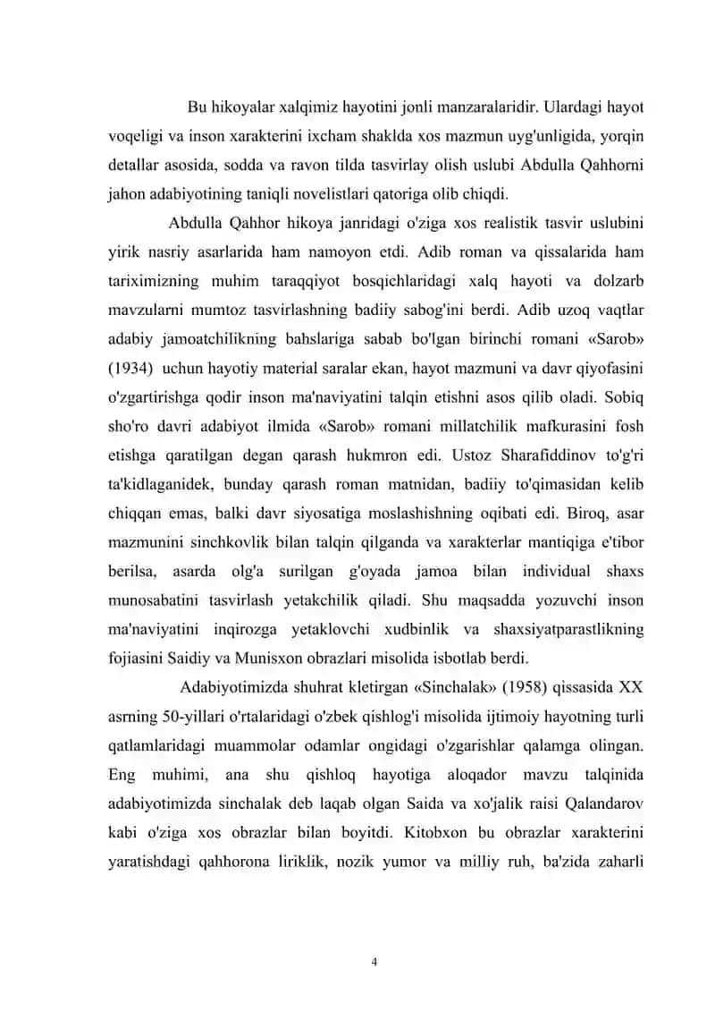 ABDULLA QAHHOR QISSALARI POETIKASI 4