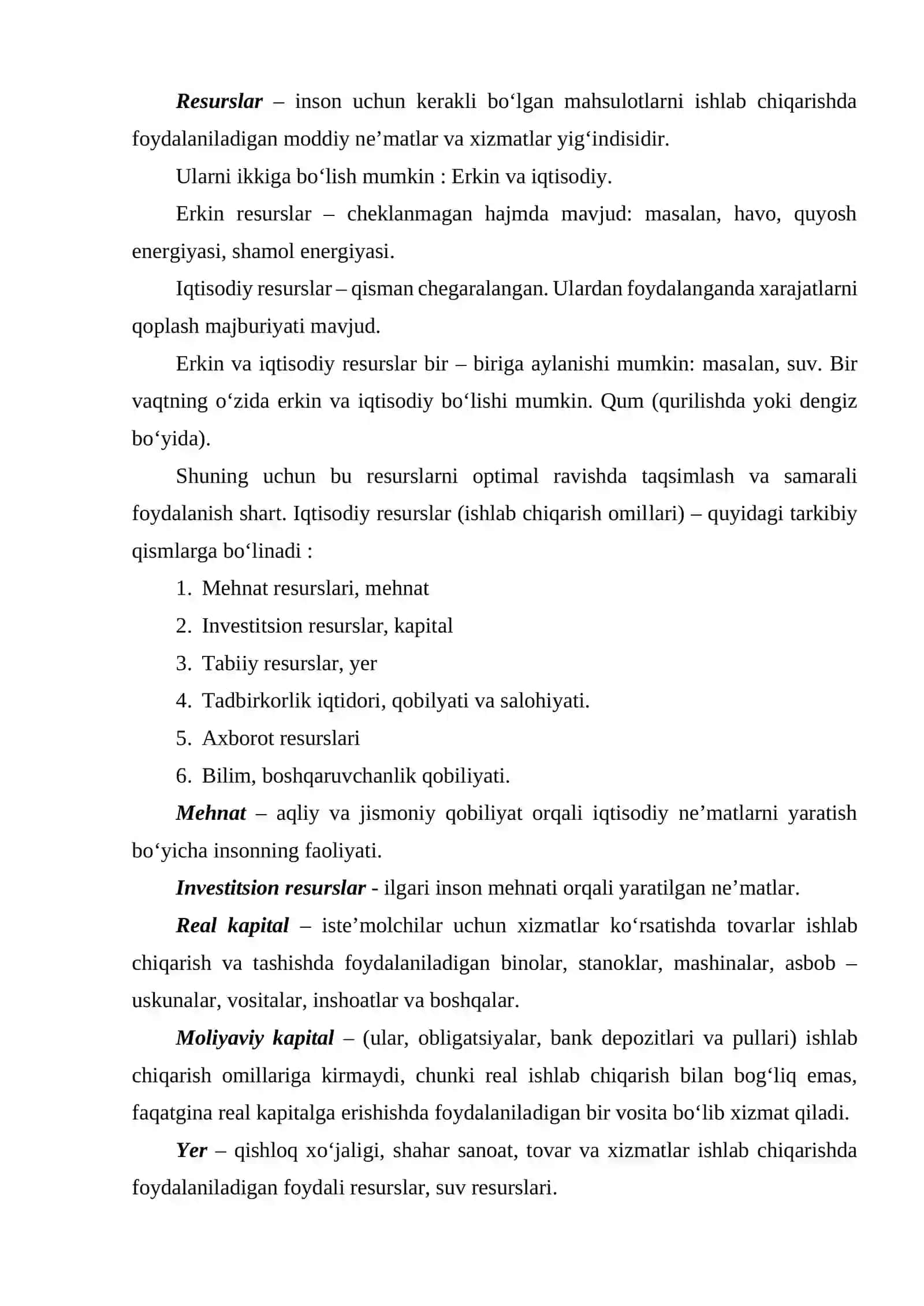 Mikroiqtisodiyot fanining predmeti, vazifalari va metodi 4