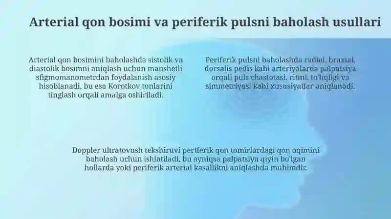 Arterial qon basimi va periferik puls tavsifi 4