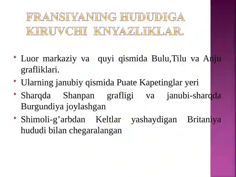 Fransiyaning tashkil topishi 4