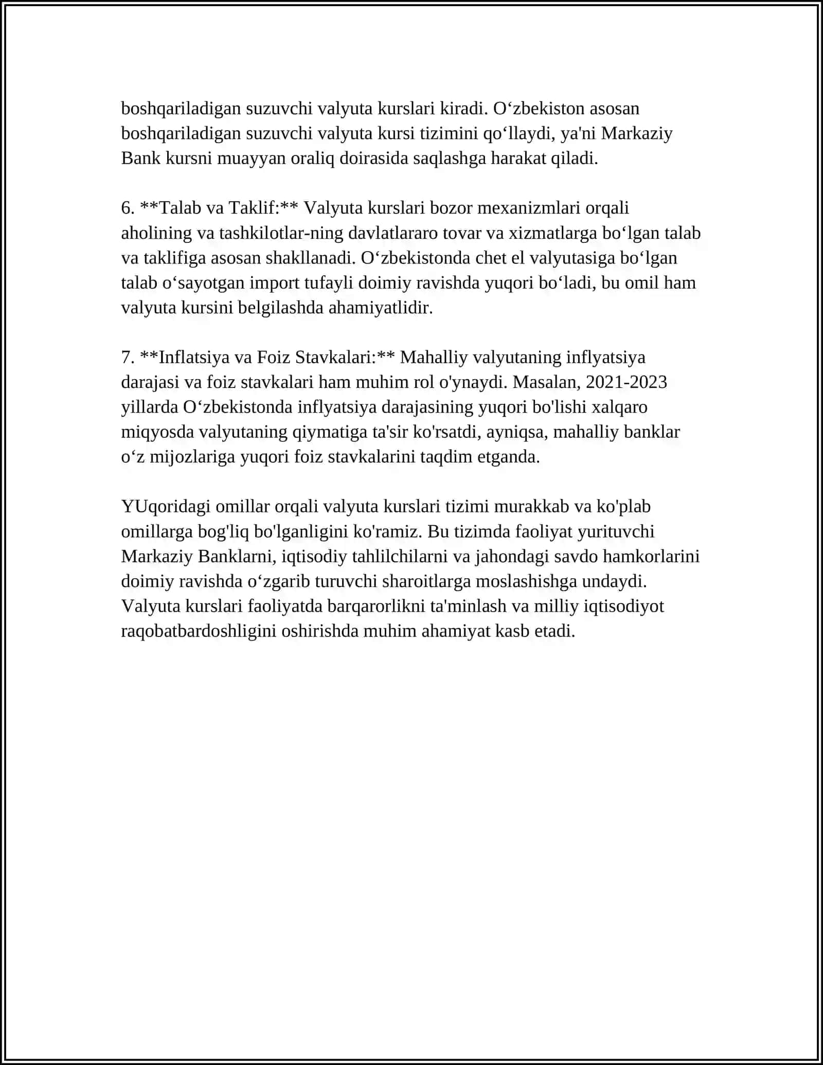 VALYUTA KURSI 4