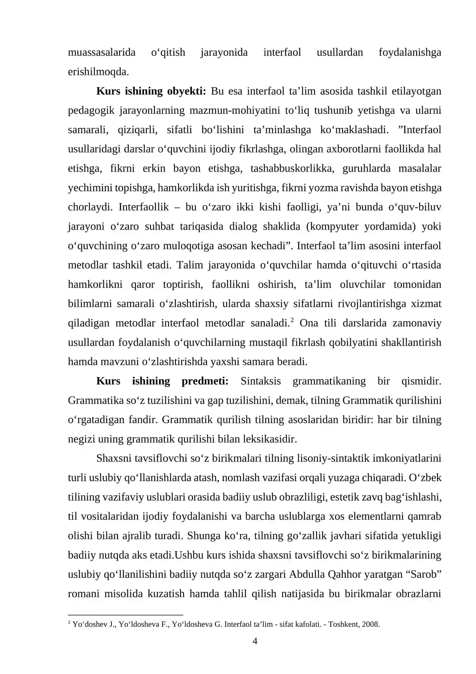 So'z birikmasi sintaktik munosabat 4