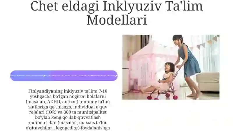Chet eldagi Inklyuziv Ta'lim Modellari 4