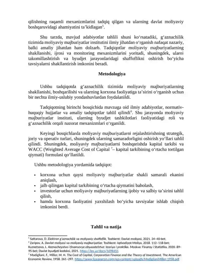 G‘aznachilik tizimida moliyaviy majburiyatlar 4