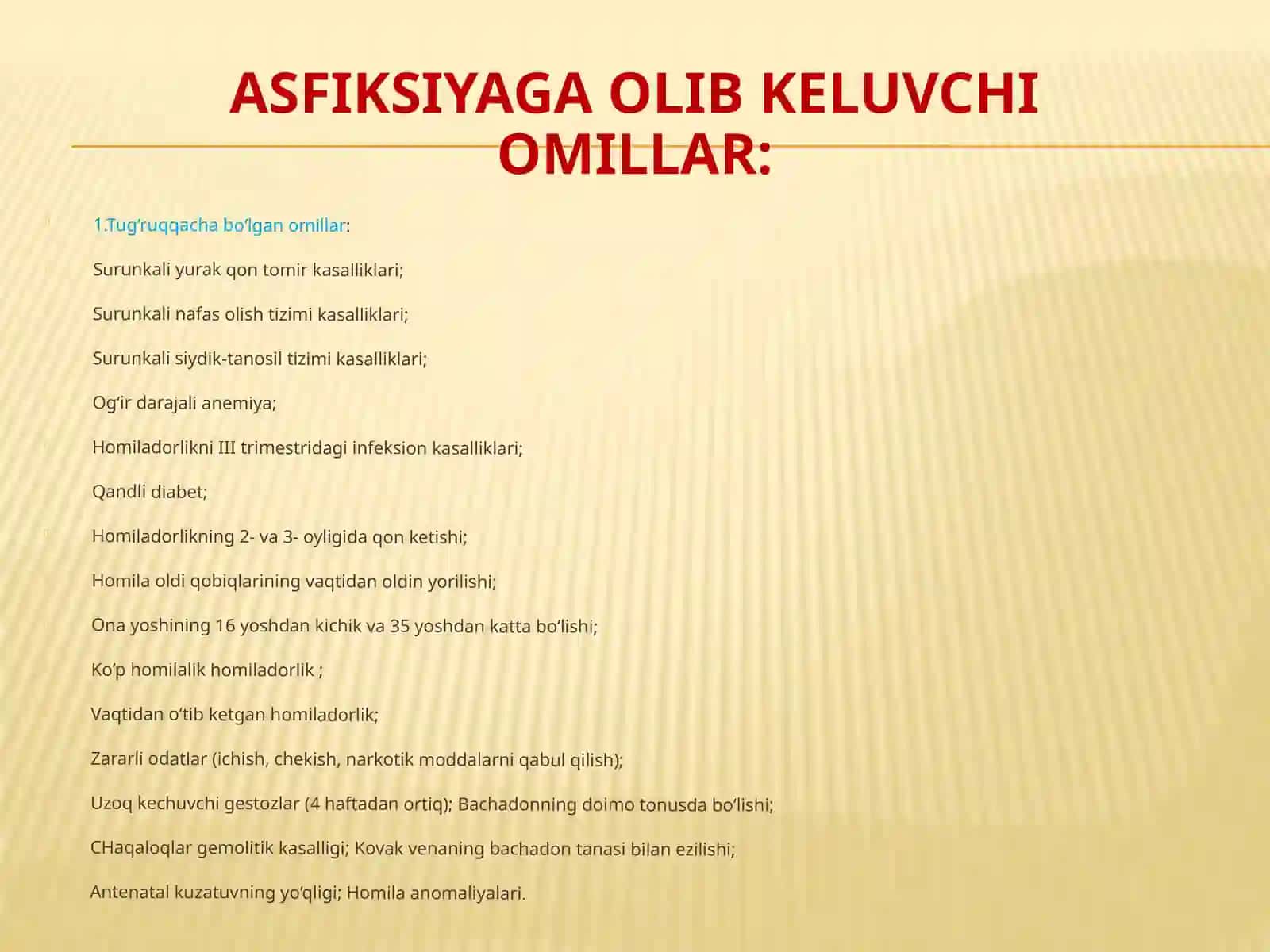 Yangi tug‘ilgan chaqaloqlar asfiksiyasi 4