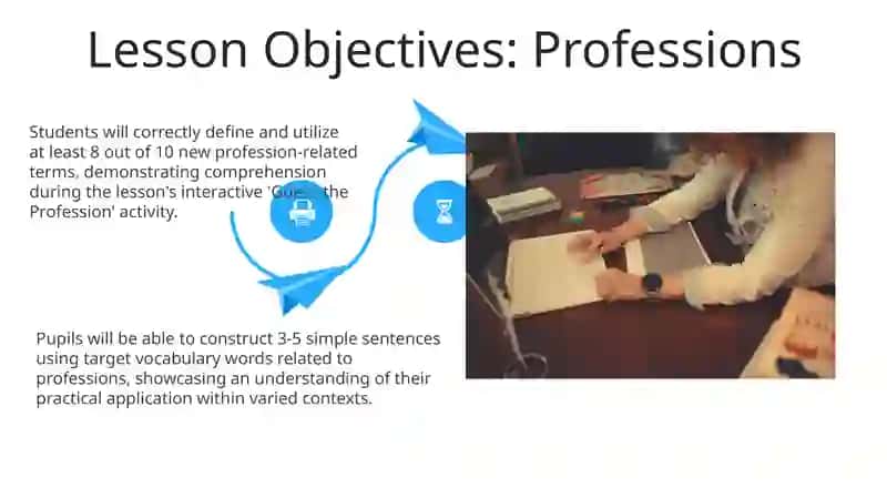 'Professions' mavzusiga 45 minutlik lesson plan 4