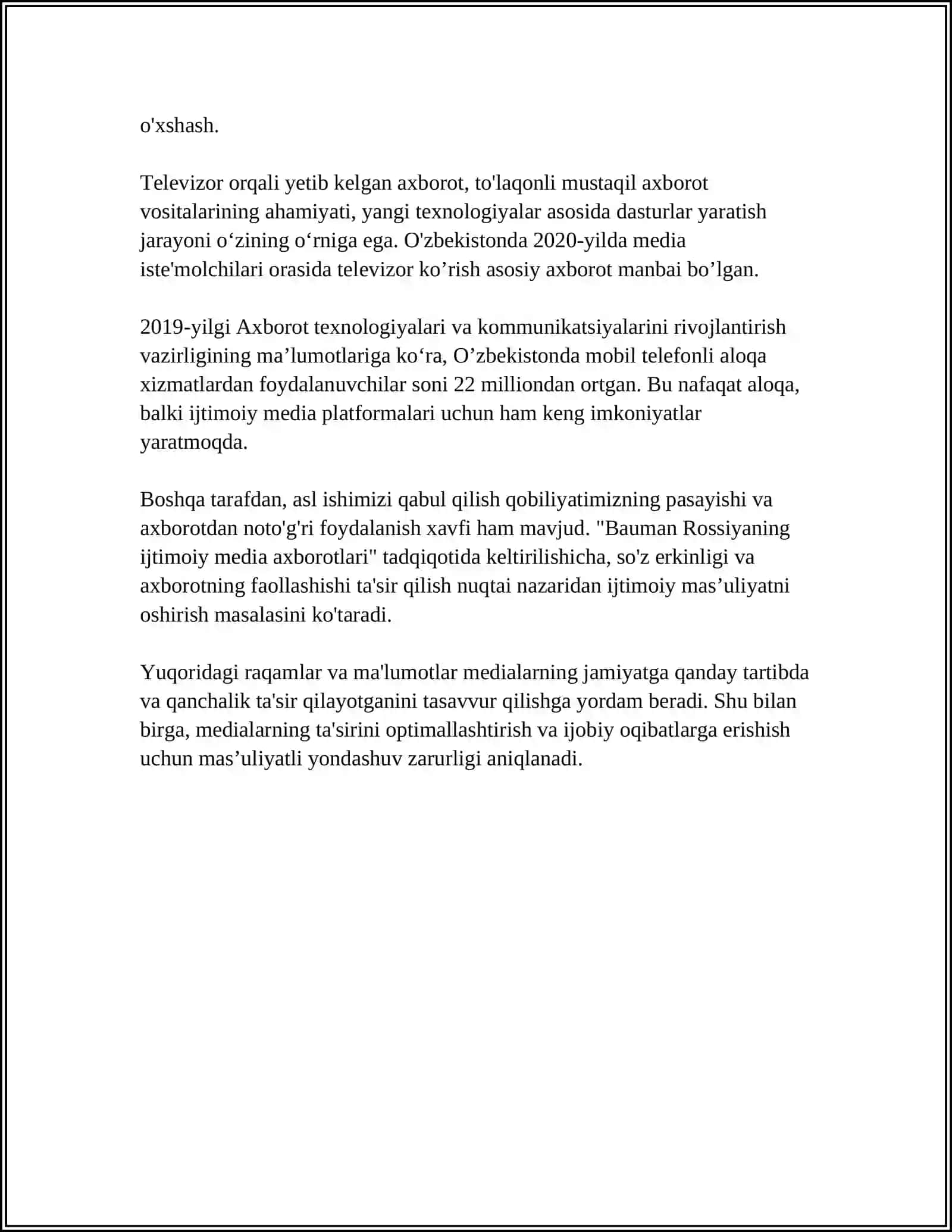 MEDIALARNING IJTIMOIY MAZMUNI 4