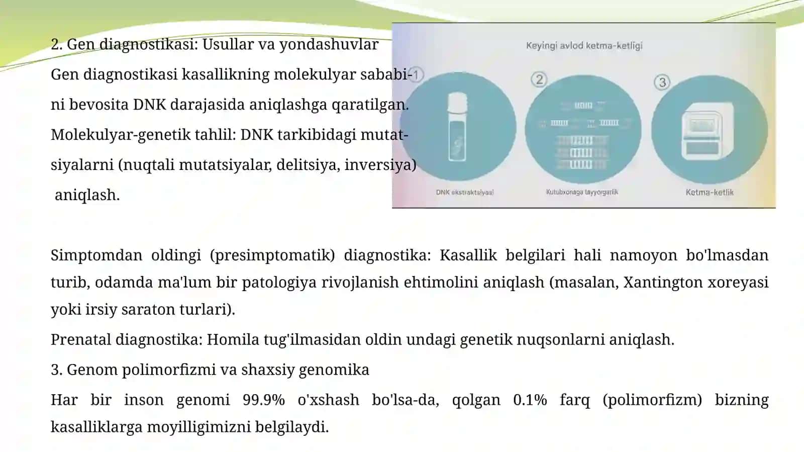 Tibbiyotgenomikasi. Farmakogenomika 4