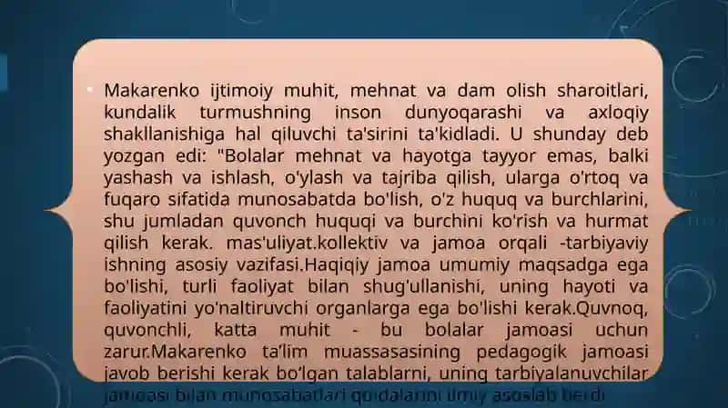 Anton Semyonovich Makarenko pedagogik qarashlari 4