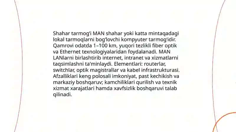 Mahalliy tarmoq (LAN) 4