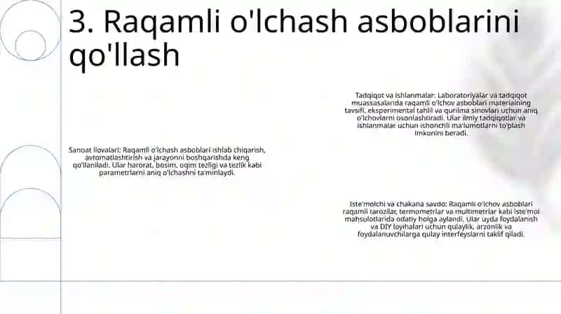 Raqamli OʻLchash Asbobi 4