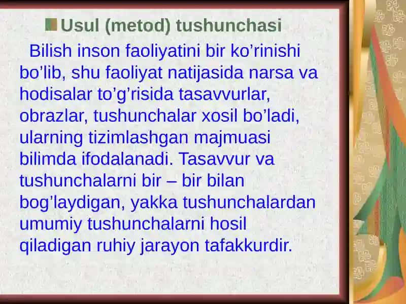 FALSAFADA METOD VA METODOLOGIYA MUAMMOSI 4
