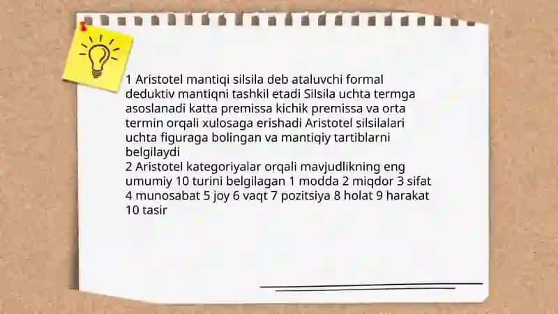 Falsafa: Mantiq 4