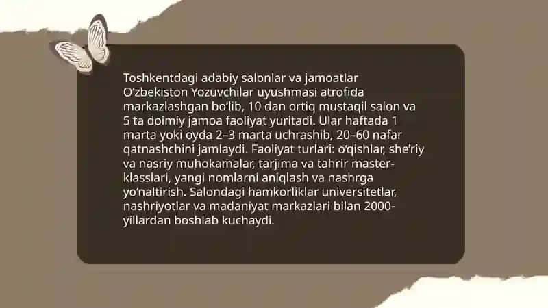 Xorazm,Toshkent,Qo’qon adabiy muhitu 4