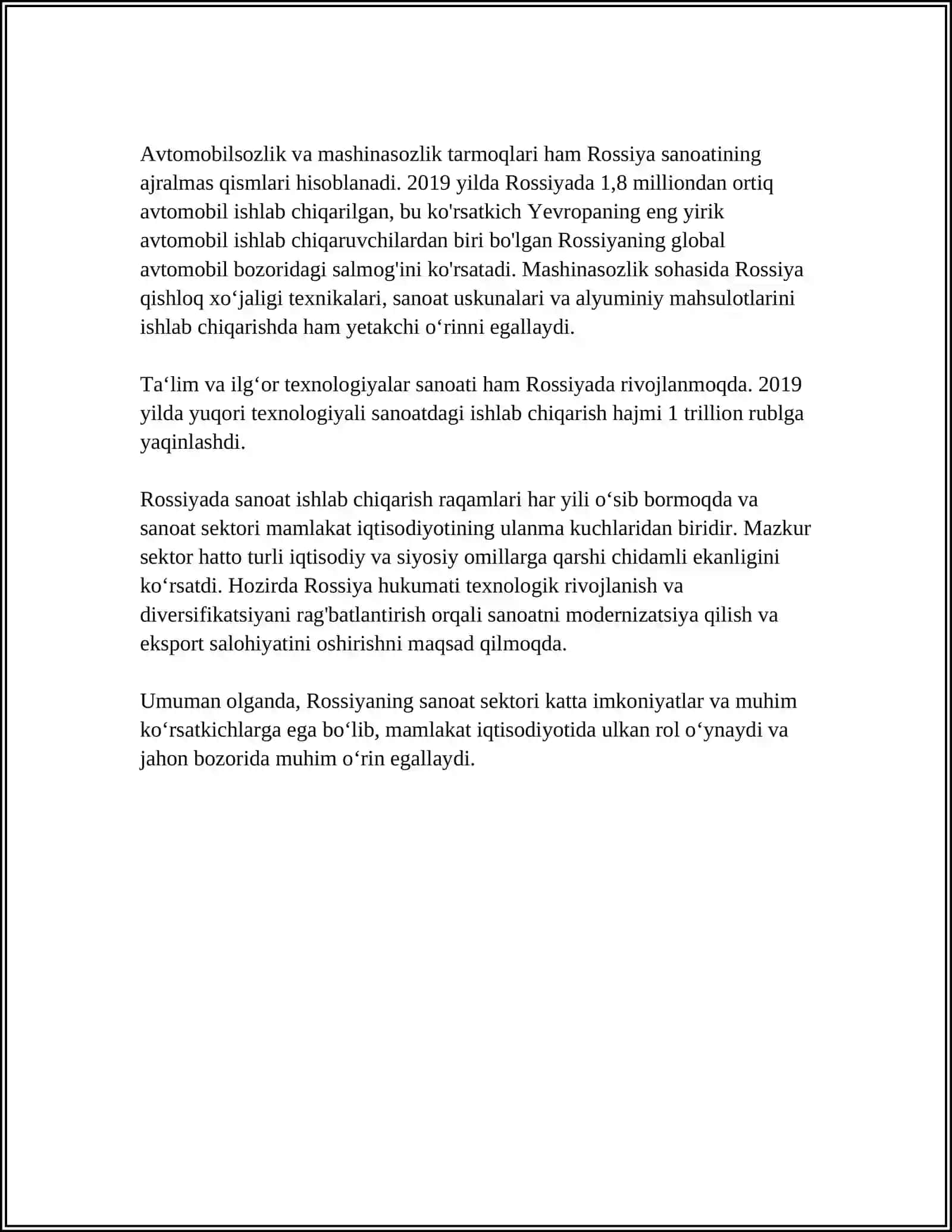 ROSSIYA IQTISODIYOTI 4