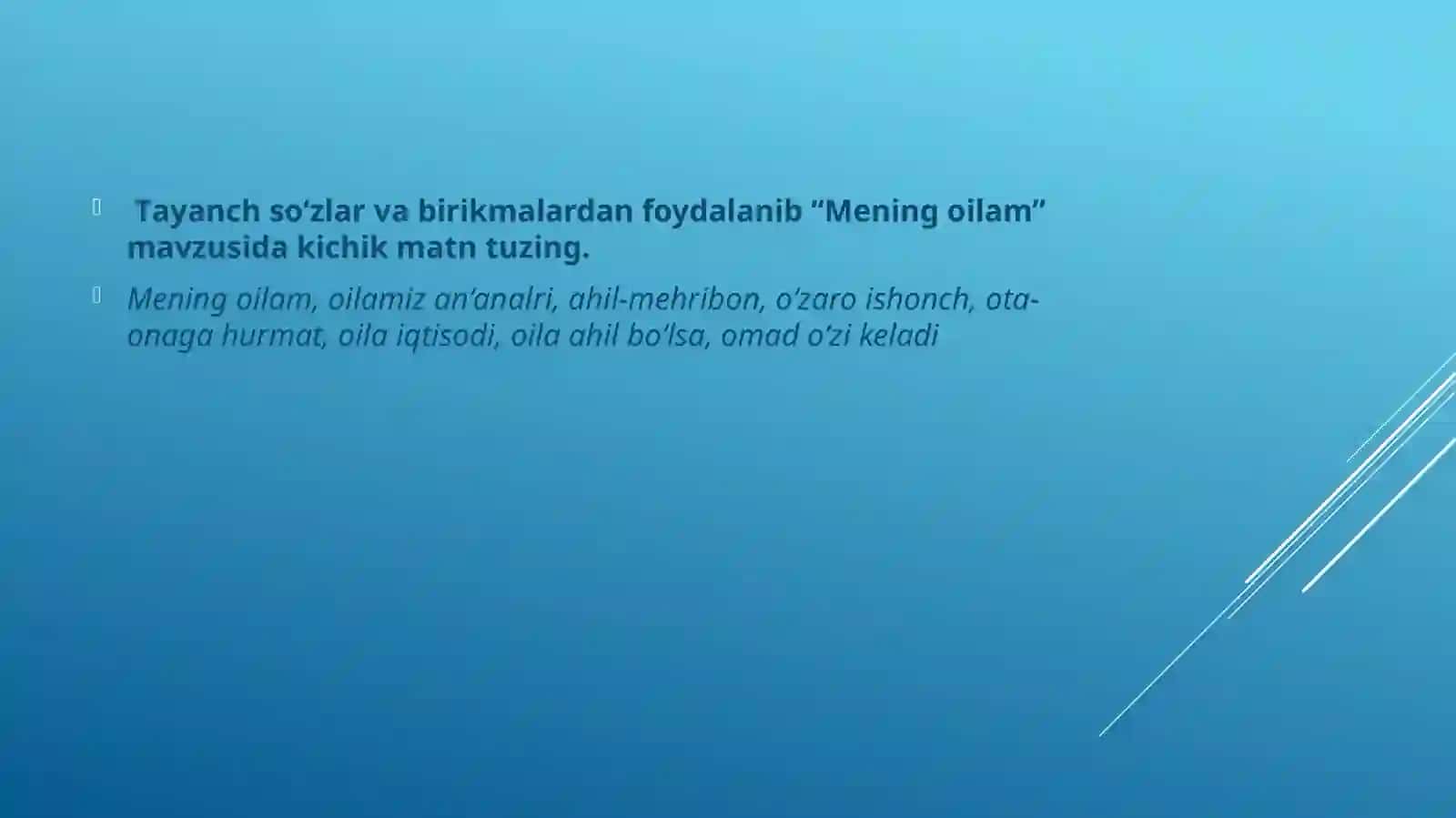 Oilam-tayanchim,faxrim 4