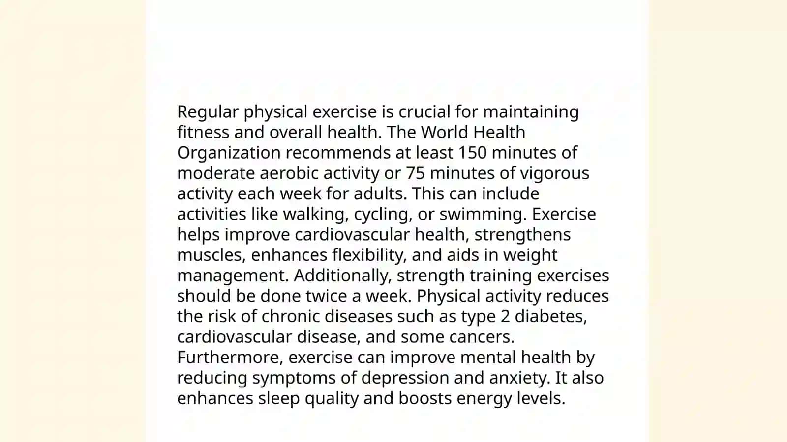 Healthy lifesytle 4