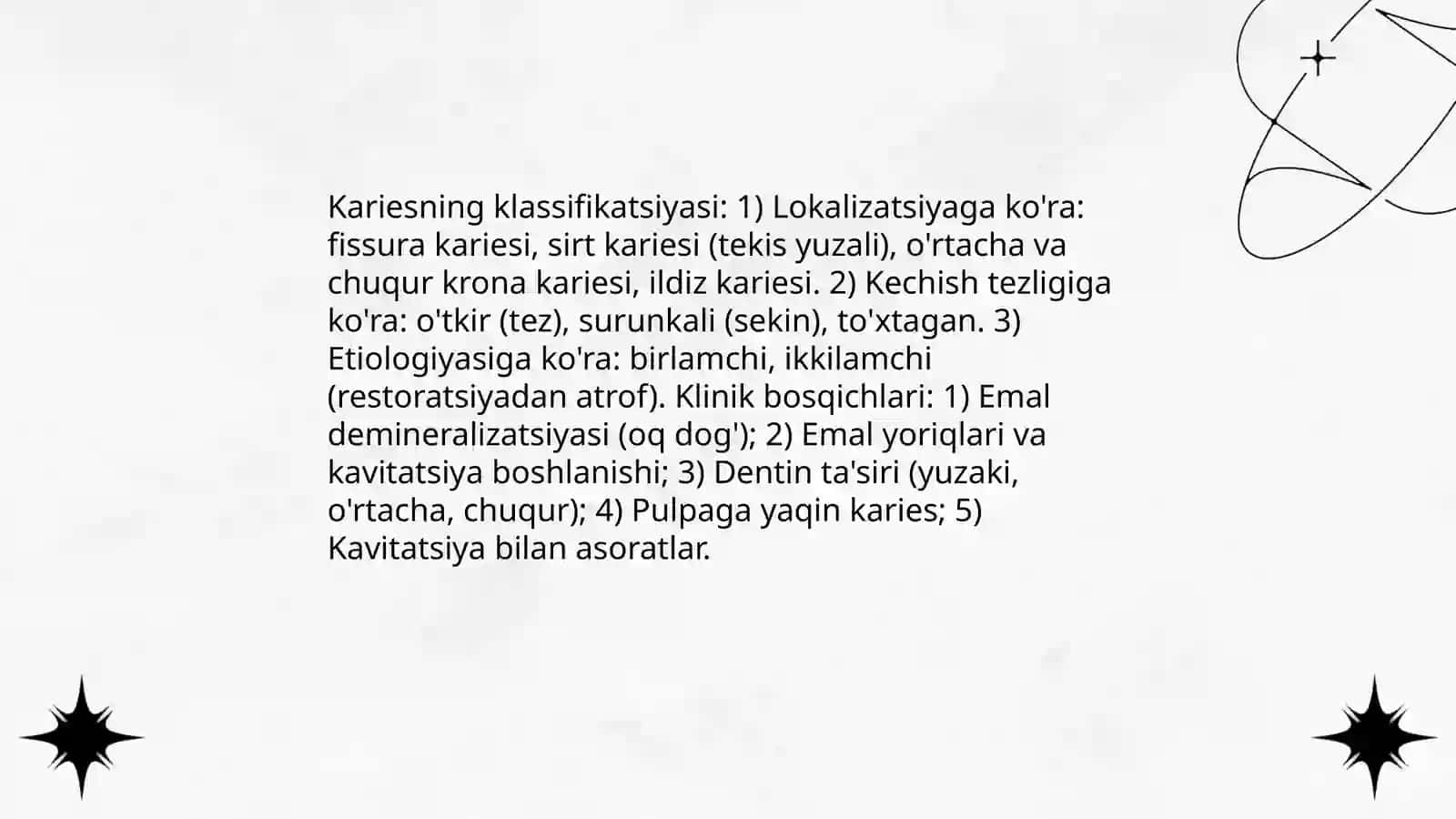Tish kasalliklari va ularning asoratlari 4