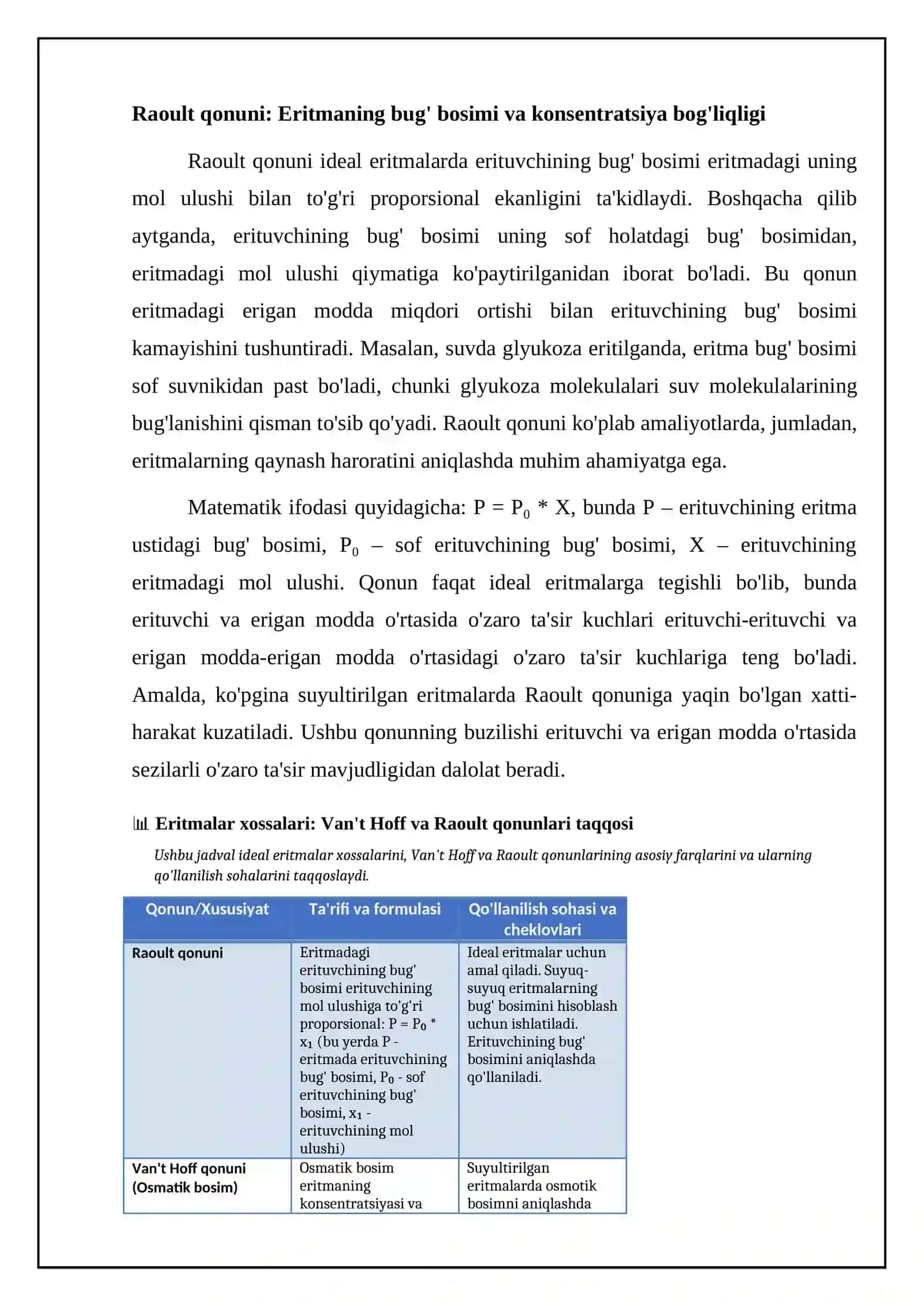 Eritmalar kimyo va texnologiyada 4