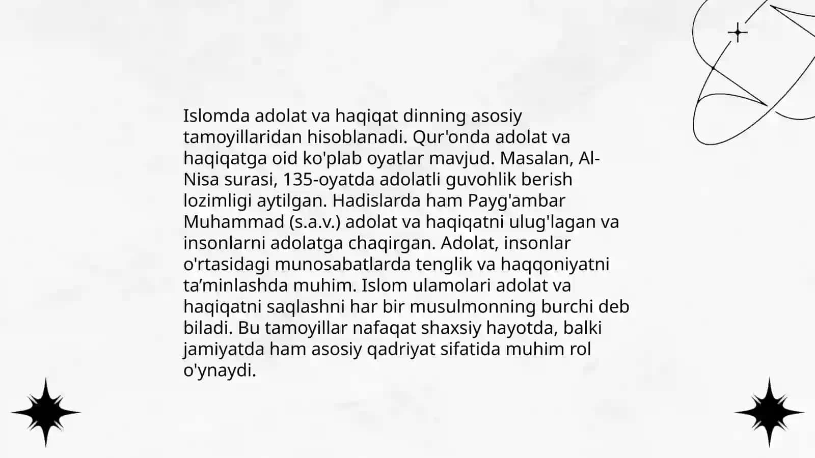 Islom dini qadriyatlari 4