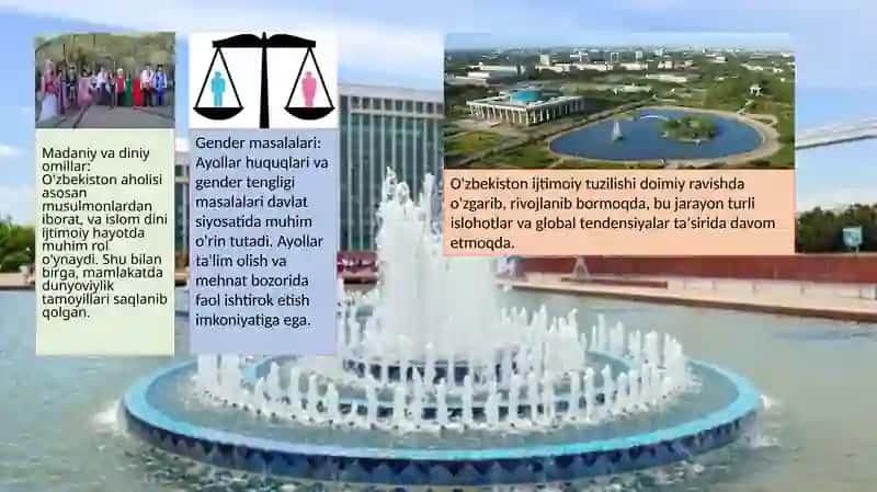 O'BEKISTON RESPUBLIKASIDAGI IJTIMOIY O'ZGARISHLAR 4
