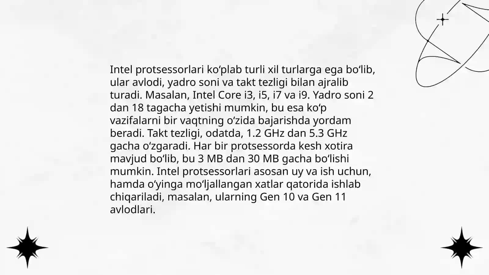 Zamonaviy kompyuter protsessorlari 4