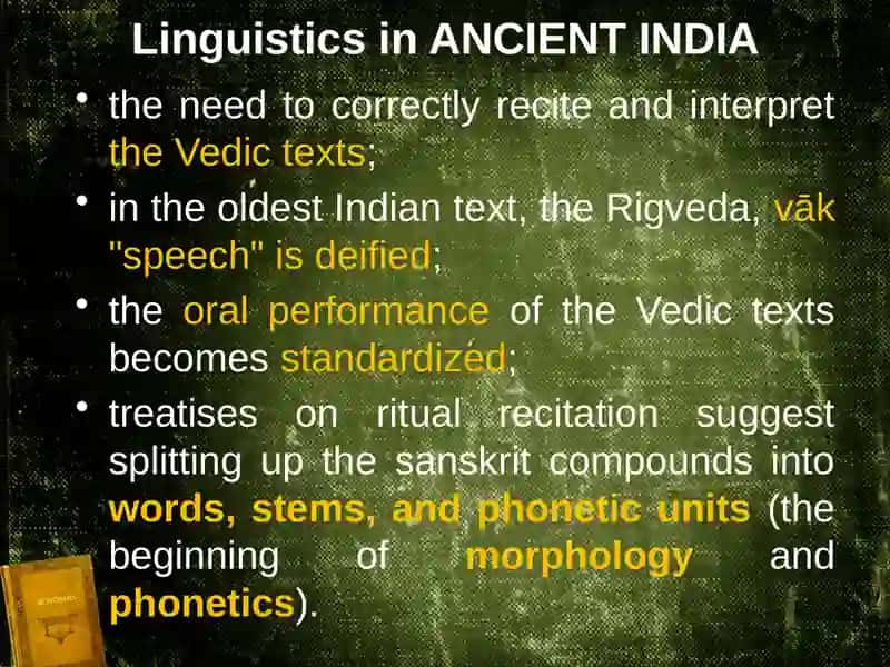 History of Linguistics 4
