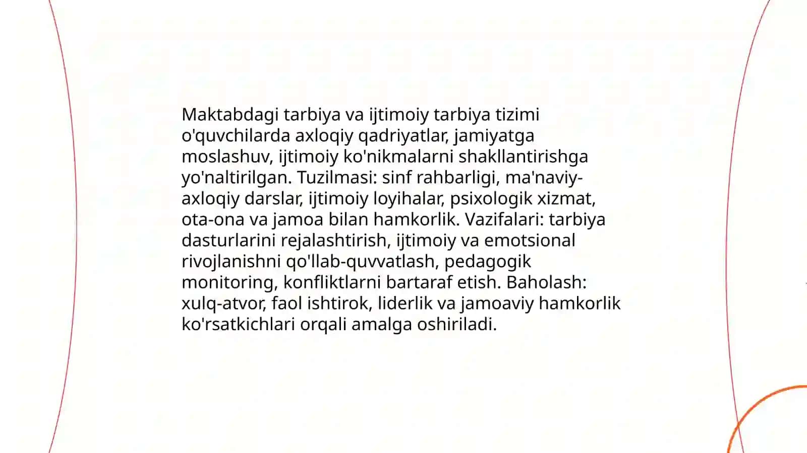 Tarbiya va ijtimoiy tarbiya 4