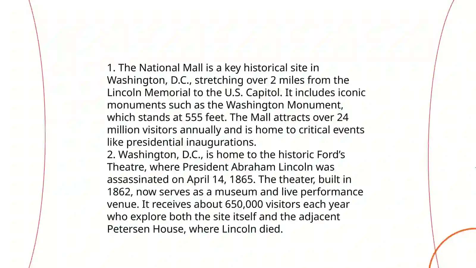 My trip to Washington 4