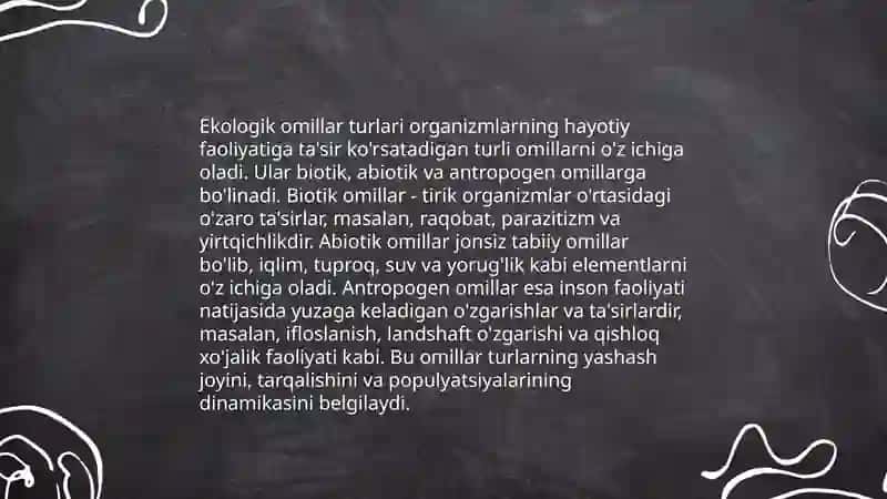 Muhit va ekologik omillar 4
