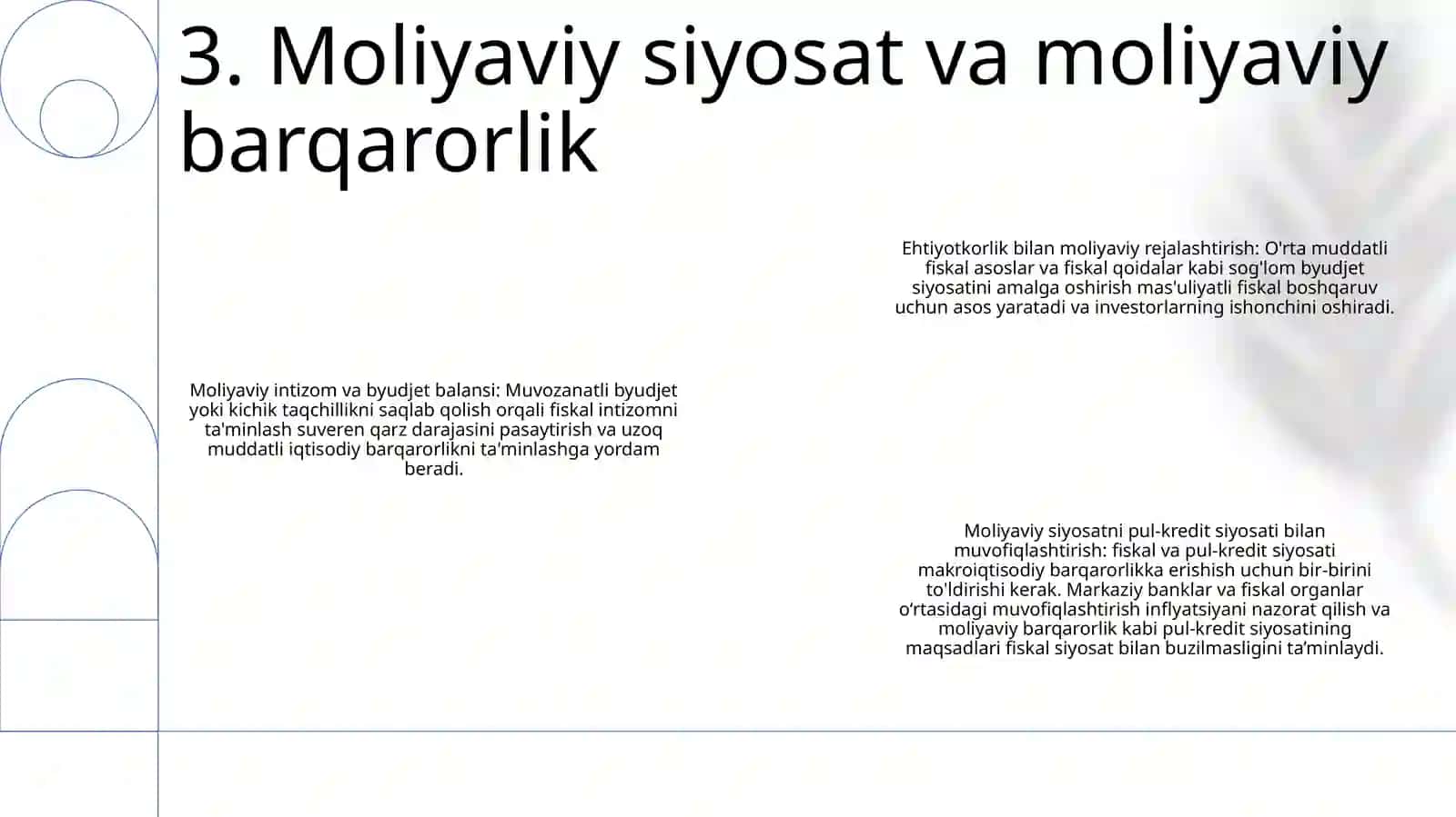 Moliyaviy Barqarorlik Va Uni Taminlash Ominlari 4