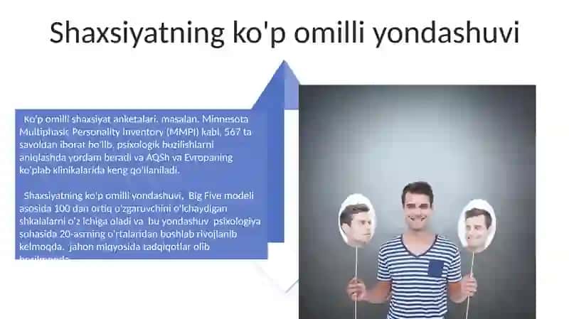Ko'p omilli shaxsiyat so'rovnomalari 4
