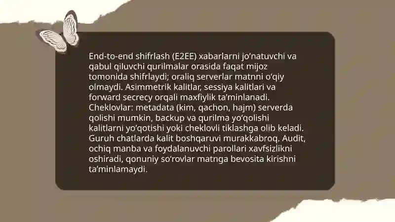 Internetda xabar almashish va soʻzlashuv xizmatlari 4