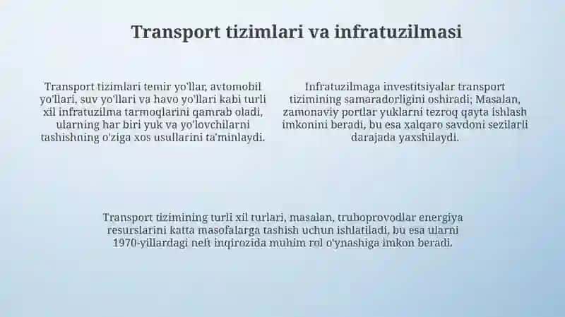 Transport geografiyasi 4
