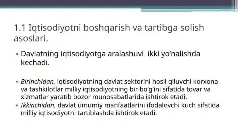 IQTISODIYOT TARMOQLAR VA SOHALAR 4