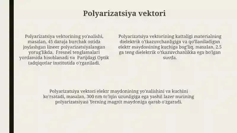Elektr maydonining ta'siri 4