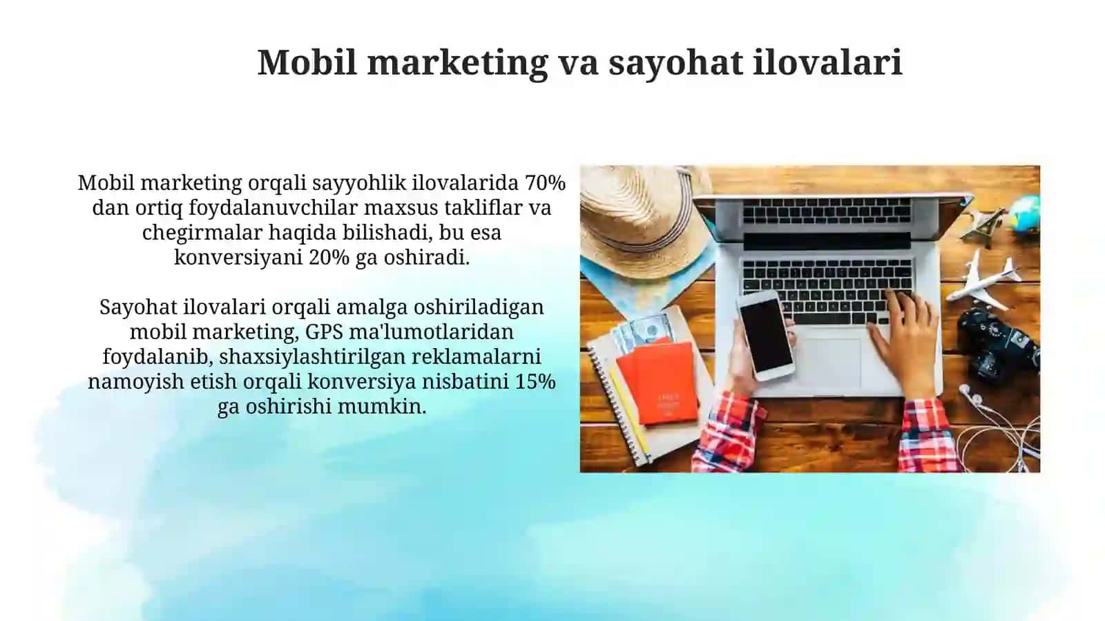 Elektron marketingni turizm sohasidagi roli 4