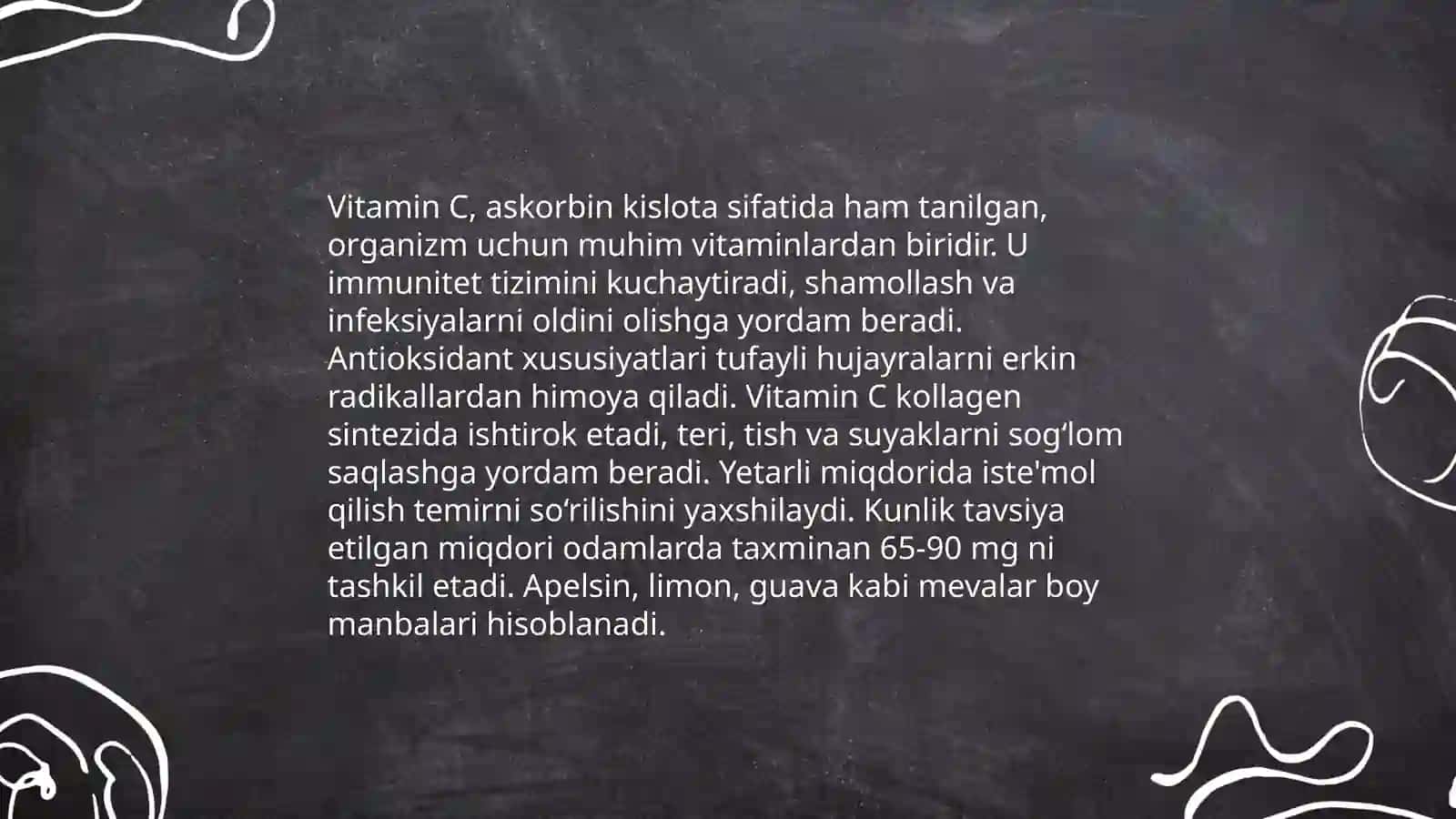 Suvda eriydigan vitaminsimon moddalar 4